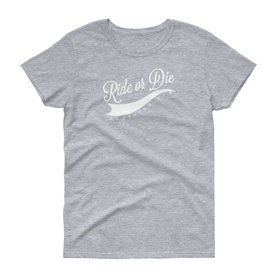 Women's R.O.D. Classic Grey/White Soft T-Shirt