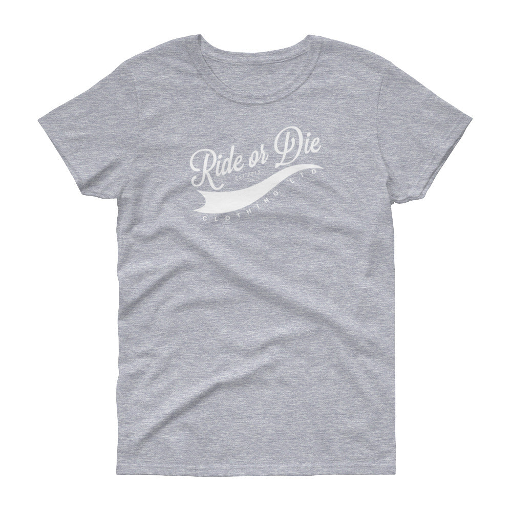 Women's R.O.D. Classic Grey/White Soft T-Shirt