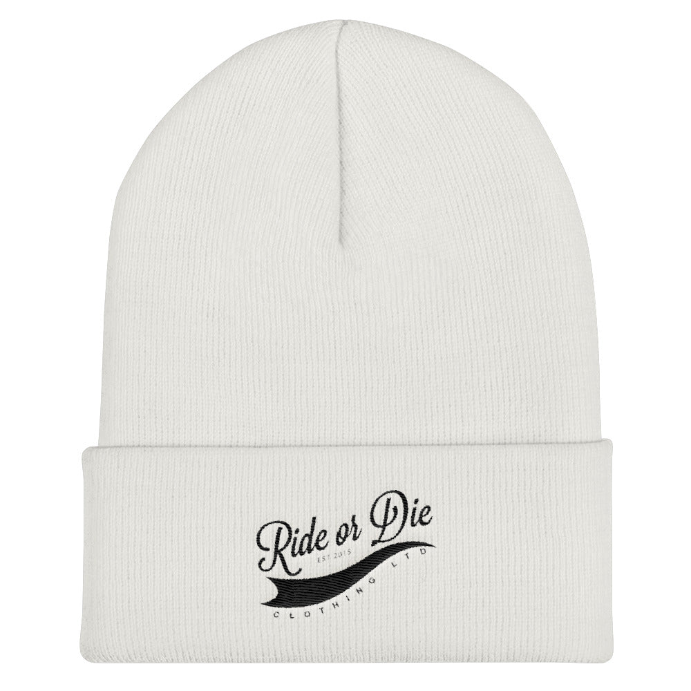 R.O.D. Classic White Beanie