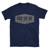 Men's Badge Navy Blue/Grey T-Shirt