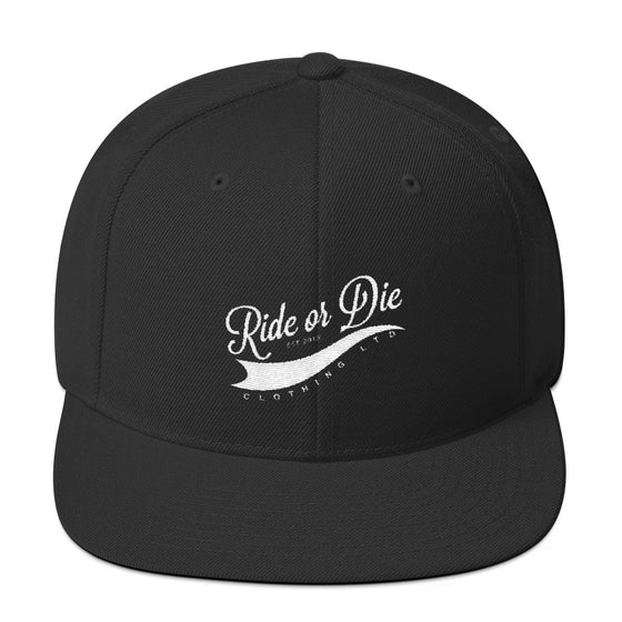 R.O.D. Classic Black Snapback