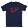 Men's Classic Navy Blue/Red T-Shirt