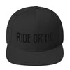 R.O.D. Bold Black/Black Snapback