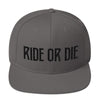 R.O.D. Bold Grey/Black Snapback