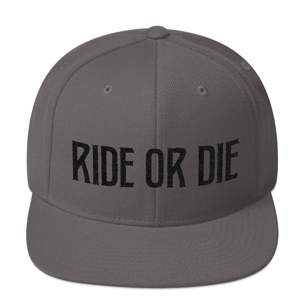 R.O.D. Bold Grey/Black Snapback