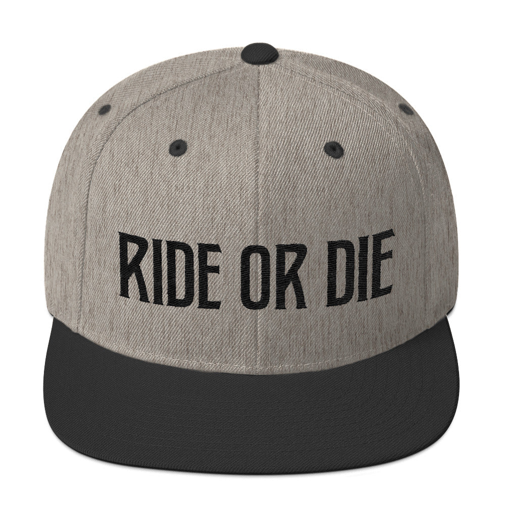 R.O.D. Bold Heather/Black Snapback