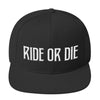 R.O.D. Bold Black/White Snapback