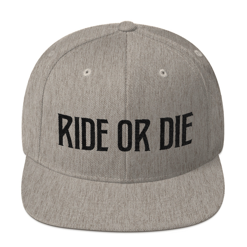 R.O.D. Bold Heather Grey/Black Snapback