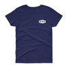 Women's R.O.D. Badge Navy/White Soft T-Shirt