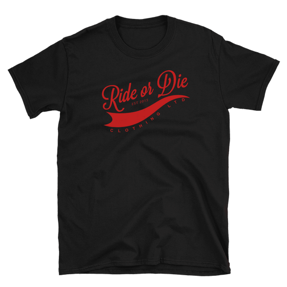 Men's Classic Black/Red T-Shirt