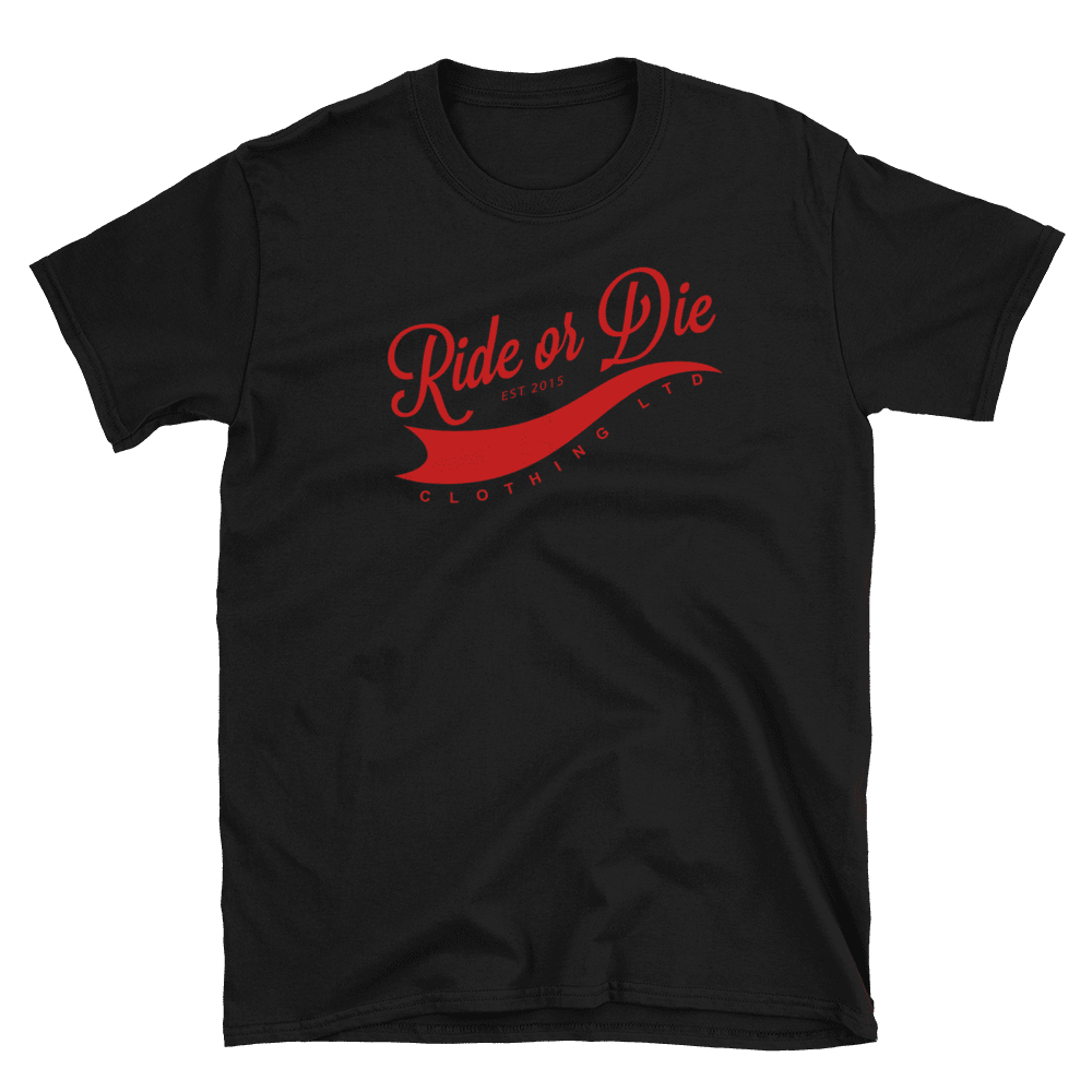 Men's Classic Black/Red T-Shirt