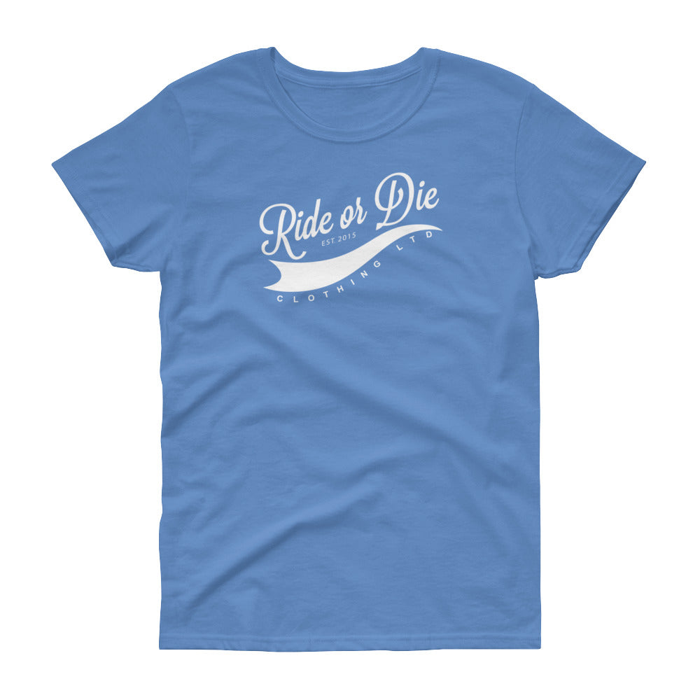 Women's R.O.D. Classic Sky Blue/White Soft T-Shirt